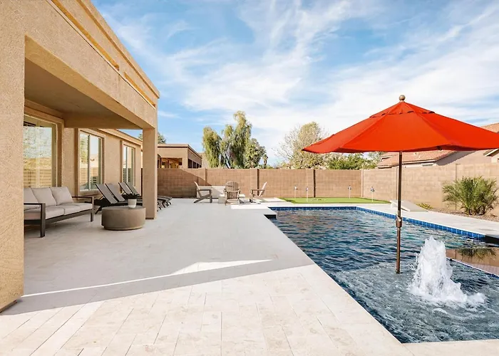 Ferienhaus Sandcastle House Pool, Spa, Golf! *